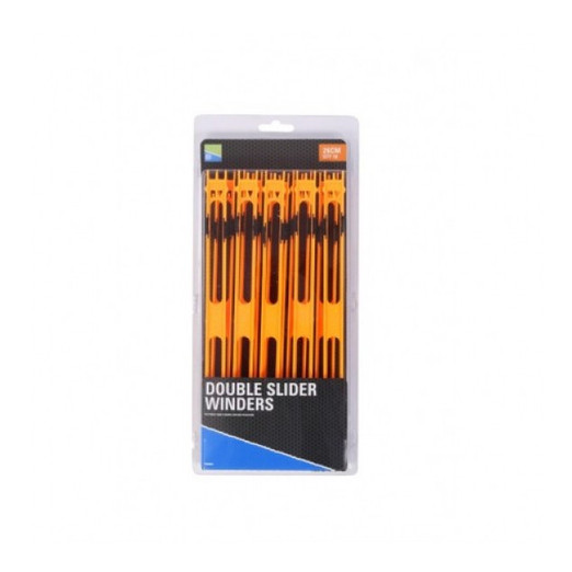Preston Double Slider Winders 26cm Orange, szerelékes létra 10 db/csg