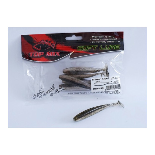 Top Mix Shiner Shad gumihal Roach 100mm 10db/csg