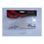 Top Mix Shiner Worm White Pearl 60mm plasztik csali 10db/csg
