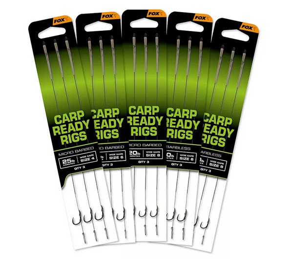 FOX Carp Ready Rigs X3 Wide Gape - Image 2