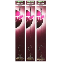 Korda Multi RIG Krank Choddy, Kamo 30lb Előkötött Horogelőke