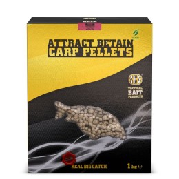 SBS Attract Betain Carp Pellets 1kg, 5KG