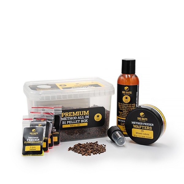 SBS Premium Method ALL IN B1 Pellet BOX 2-4 MM 400g