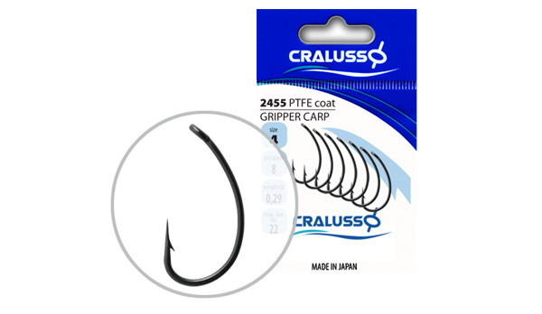 Cralusso Gripper Carp Horog Ptfe Bevonat