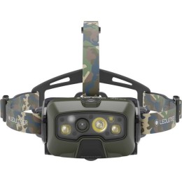 Ledlenser Hf8r Core RGB 1600lm/210m, Li-ion, Tölthető Fejlámpa, Terepmintás