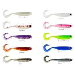 Mustad Mezashi Cross Curly Tail Plasztik Csali