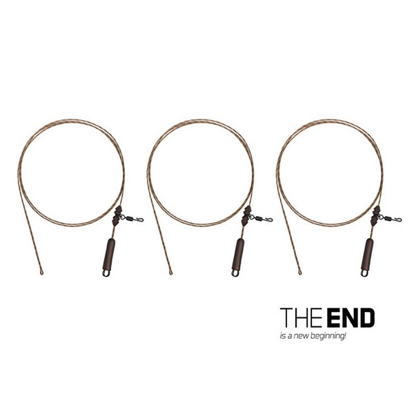 Delphin THE END Leadcore Heli / 3db, 80cm