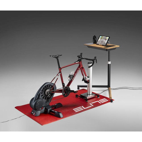 ÁLLVÁNY TRAINING DESK SZÁMÍTÓGÉP/TABLET-TARTÓ FÖLDRE BICAJ ELÉ FA/FEKETE{2/4} - Image 2