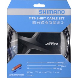 BOWDEN SZETT VÁLTÓ MTB POLYMER FEKETE