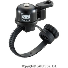 CSENGŐ CATEYE FLEX-TIGHT BELL OH-2400 PICI KÜLSŐ MECH FEKETE{5/4}