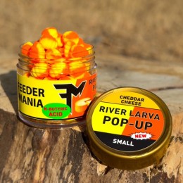Feedermánia River Larva Pop-Up Cheddar Cheese - Small