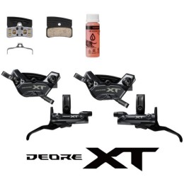 FÉK E+H UPGRADE SET XT M8220 M-FÉKBETÉT 4 DUG + 100ML OLAJ