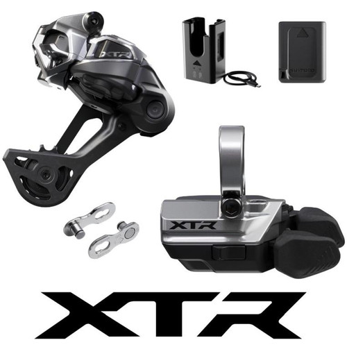 HAJTÁS UPGRADE SET XTR DI2 SGS VÁLTÓ + BILINCSES VÁLTÓKAR + TÖLTŐ + AKKSI + SZEM