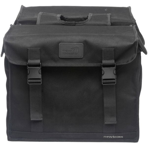 KERÉKPÁROS TÁSKA NEWLOOXS CAMPING DUPLA BASIC FEKETE 66L 43X35X22CM(X2) - Image 2