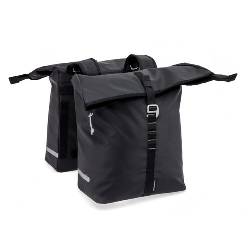 KERÉKPÁROS TÁSKA NEWLOOXS CANTOS DUPLA FEKETE 36L 30X16X36CM(X2)