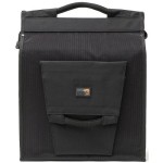 KERÉKPÁROS TÁSKA NEWLOOXS DAILY SHOPPER BASIC FEKETE 24L 35X40X15CM