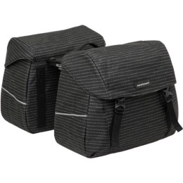 KERÉKPÁROS TÁSKA NEWLOOXS JOLI DUPLA MIK NOMI FEKETE 37L 38X30X18CM(X2)