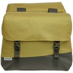 KERÉKPÁROS TÁSKA NEWLOOXS JOLI DUPLA OSLO OLÍVA/SÁRGA 37L 38X18X29CM(X2)