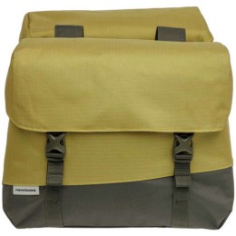 KERÉKPÁROS TÁSKA NEWLOOXS JOLI DUPLA OSLO OLÍVA/SÁRGA 37L 38X18X29CM(X2)