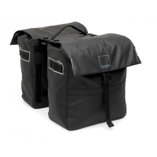 KERÉKPÁROS TÁSKA NEWLOOXS LEEDS DUPLA MIK2.0 FEKETE 38L 33X18X38CM(2X)