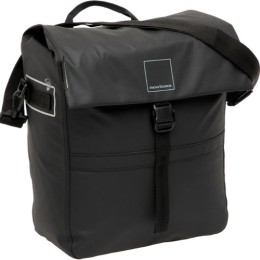 KERÉKPÁROS TÁSKA NEWLOOXS LEEDS SZIMPLA FEKETE 19L 33X18X38CM