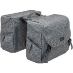 KERÉKPÁROS TÁSKA NEWLOOXS MONDI JOY DUPLA MIK IVY SZÜRKE 38L 37X26X32CM(X2)