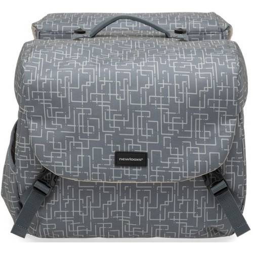 KERÉKPÁROS TÁSKA NEWLOOXS MONDI JOY DUPLA MIK IVY SZÜRKE 38L 37X26X32CM(X2) - Image 2