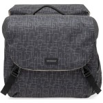 KERÉKPÁROS TÁSKA NEWLOOXS MONDI JOY DUPLA RT IVY FEKETE 38L 37X26X32CM(X2) - Image 2