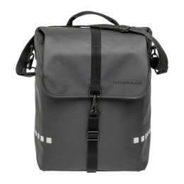 KERÉKPÁROS TÁSKA NEWLOOXS ODENSE SZIMPLA FEKETE 17,5L 32X16X38CM