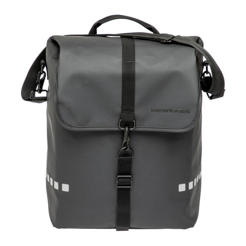KERÉKPÁROS TÁSKA NEWLOOXS ODENSE SZIMPLA FEKETE 17,5L 32X16X38CM