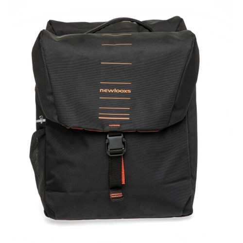 KERÉKPÁROS TÁSKA NEWLOOXS VIGO DUPLA MIK2 FEKETE/NARANCS 40L 30X19X40CM(2X)