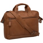KÉZITÁSKA NEWLOOXS LUKO LEATHER KONYAK 10L 42X6X30CM