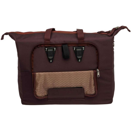 KÉZITÁSKA NEWLOOXS TENDO OSLO BURGUNDI/ROZSDA 21L 44X18X34CM - Image 4
