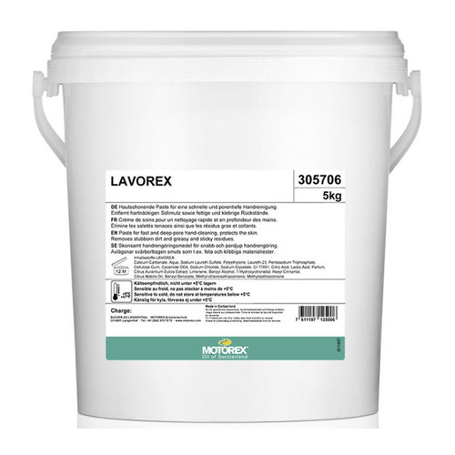 KÉZMOSÓ PASZTA MOTOREX LAVOREX VÖDRÖS 5KG 1DB {2/4}