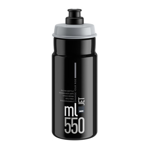 KULACS ELITE JET FEKETE/SZÜRKE LOGÓ 550ML 78G{5/4}