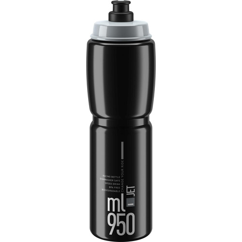 KULACS ELITE JET FEKETE/SZÜRKE LOGÓ 950ML 99G{5/4}