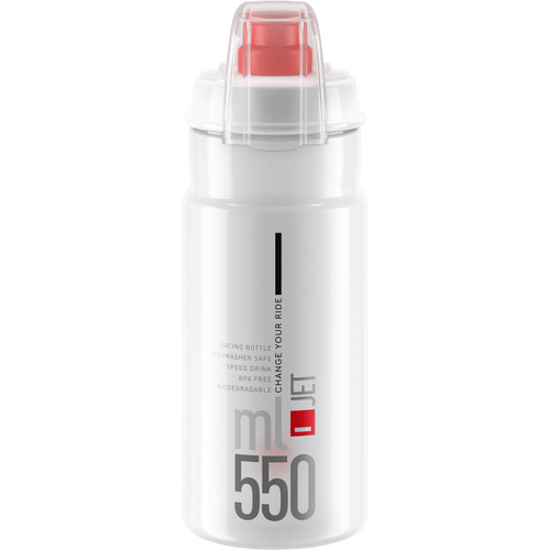 KULACS ELITE JET PLUS ÁTLÁTSZÓ/PIROS LOGÓ 550ML 92G{5/4}