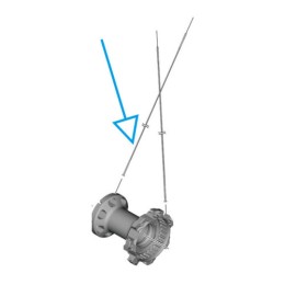 KÜLLŐ WH-R9270-C50-TU-F RIGHT HAND SPOKE 271