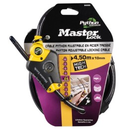 LAKAT MASTER LOCK PYTHON 8420 SODRONYOS 4500X10MM 4KULCS {4/4}