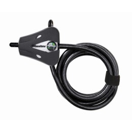 LAKAT MASTER LOCK SODRONY 8417 PYTHON KOMPAKT 8417 1,80 Mx5 MM FEKETE {4/4}