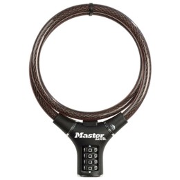 LAKAT MASTER LOCK SPIRÁL 8229 SZÁMOS 0,90 Mx12 MM FEKETE 1ER PACK {4/4}