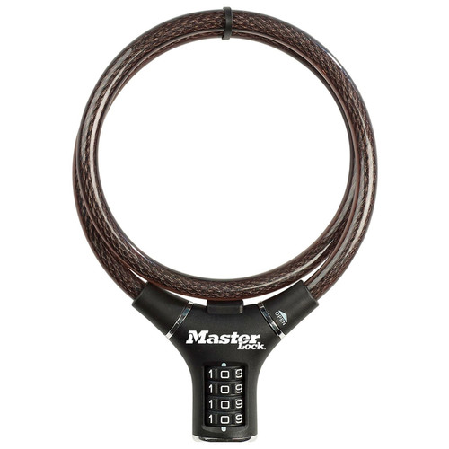 LAKAT MASTER LOCK SPIRÁL 8229 SZÁMOS 0,90 Mx12 MM FEKETE 1ER PACK {4/4}