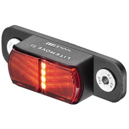 LÁMPA HÁTSÓ LITEMOVE TS-RR50 CS.TART 7200MCD 4LED/1F 50MM LTI 6V MŰAE25 IP56 20G