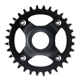 LÁNCKERÉK CR-EM800 32T W/O CG FOR CHAIN LINE 55MM BLACK IND.PACK