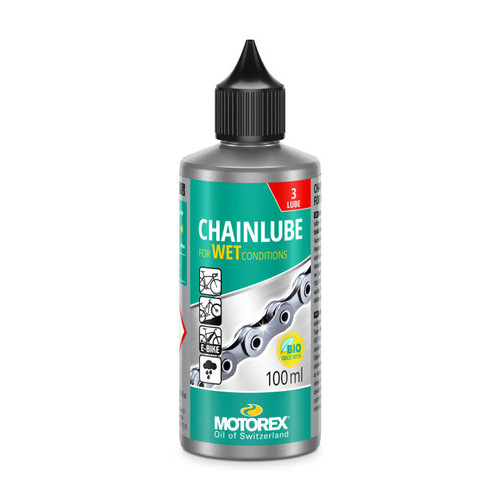 LÁNCOLAJ MOTOREX CHAINLUBE WET NEDVES FLAKONOS 100ML 1DB {10/4}