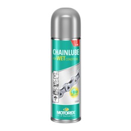 LÁNCOLAJ MOTOREX CHAINLUBE WET NEDVES SPRAY 300ML 1DB {10/4}