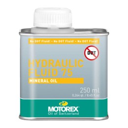OLAJ TÁRCSAFÉKHEZ MOTOREX HYDRAULIC FLUID 75 ÁSVÁNYI FLAKONOS 250ML 1DB {10/4}