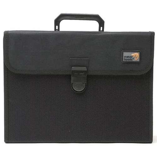 OLDALTÁSKA NEWLOOXS PANNIER SZIMPLA 1 ZÁRRAL BASIC FEKETE 13L 36X26,5X14CM