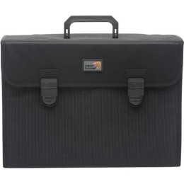 OLDALTÁSKA NEWLOOXS PANNIER SZIMPLA 2 ZÁRRAL BASIC FEKETE 20L 41X30X16CM
