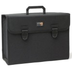 OLDALTÁSKA NEWLOOXS PANNIER SZIMPLA 2 ZÁRRAL BASIC FEKETE 20L 41X30X16CM - Image 2